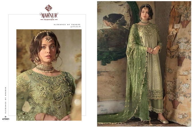 Mahnur Vol 47 Heavy Organza Pakistani Suits Wholesale Clothing Suppliers In India
